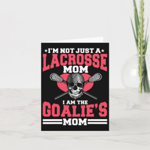Lacrosse Mom Player Team Sport Mommy Mother's Day Card