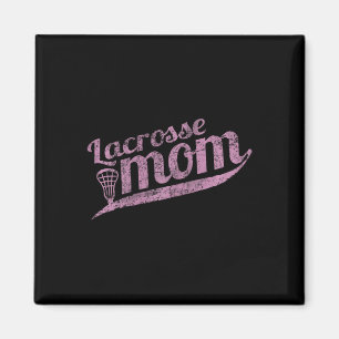 Lacrosse Mom - Proud Lax Mother Tee  Magnet