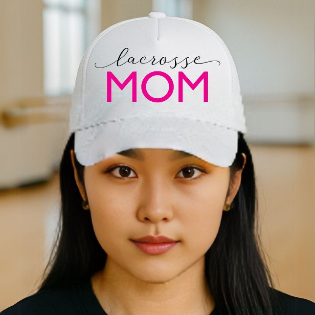 Lacrosse Mom Sporty Trucker Hat (Creator Uploaded)