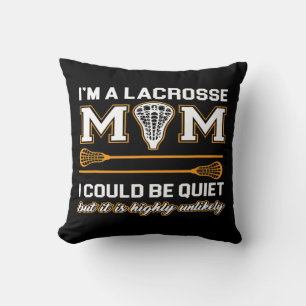 Lacrosse MomLacrosse Gifts Throw Pillow