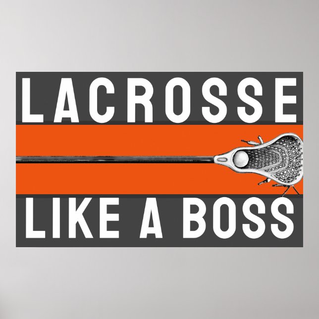 Lacrosse Motivation Poster (Front)