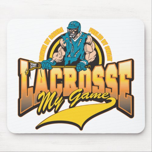 Lacrosse My Game Mouse Pad