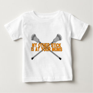 Lacrosse My Other Stick Baby T-Shirt