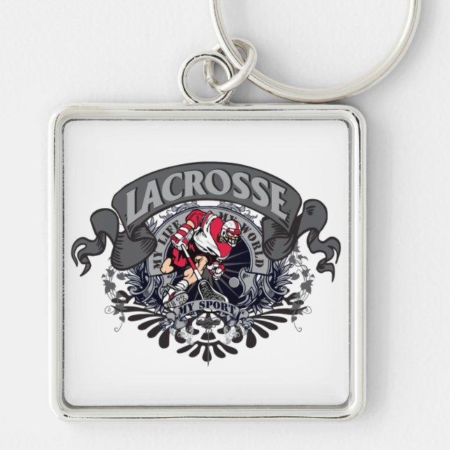 Lacrosse My Sport Keychain (Front)