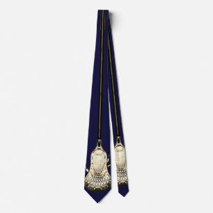 Lacrosse Navy Blue Neck Tie