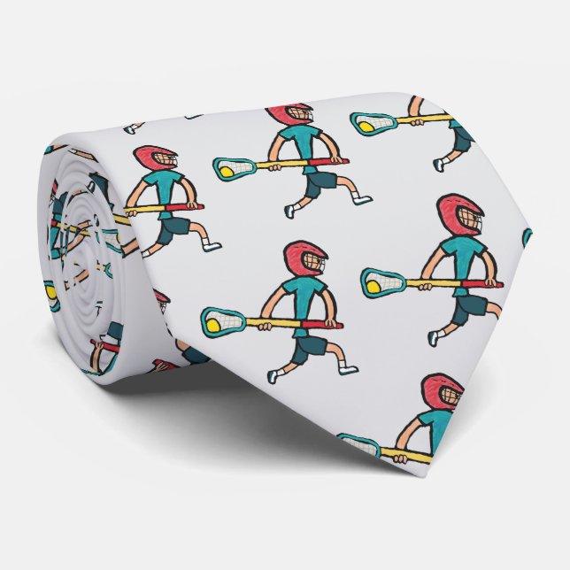 Lacrosse Neck Tie (Rolled)