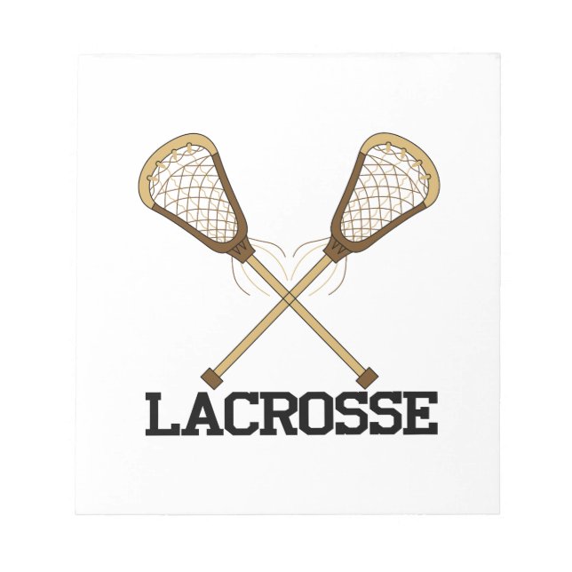Lacrosse Notepad (Front)