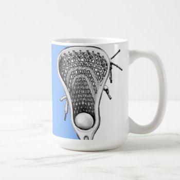 Lacrosse Novelty Gift Coffee Mug by lacrosseshop at Zazzle