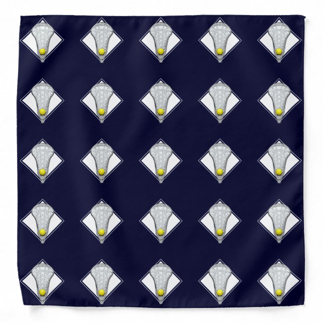 Lacrosse Novelty Gifts Bandana (Front)