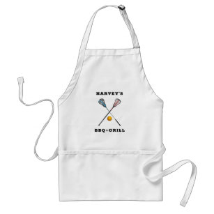 Lacrosse Novelty Gifts Personalized Adult Apron