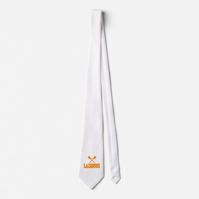 Lacrosse Orange Tie (Front)