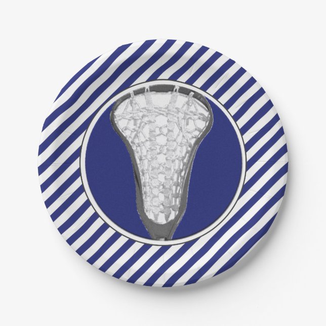 Lacrosse Paper Plates (Front)
