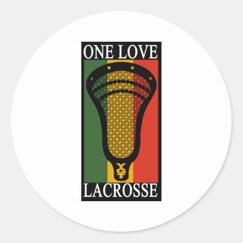 Lacrosse Parody OneLove Sticker