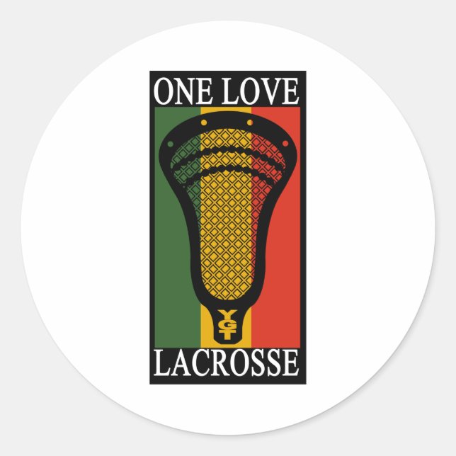 Lacrosse Parody OneLove Sticker (Front)