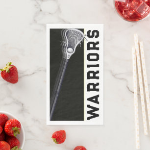 Lacrosse Party Paper Guest Towels