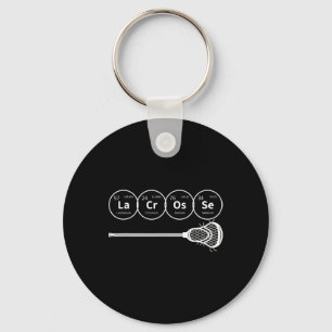 Lacrosse Periodic Table Of Elements Chemistry Gift Keychain