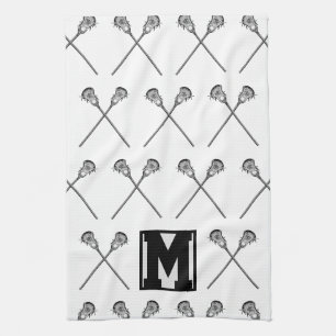 Lacrosse Personalized Sports Towel