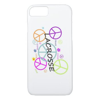 Lacrosse Phone Case by PolkaDotTees at Zazzle
