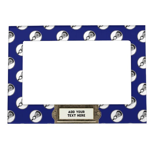 Lacrosse Photo Magnetic Frame (Front)