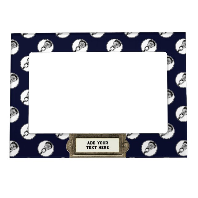 Lacrosse Photo Magnetic Frame (Front)