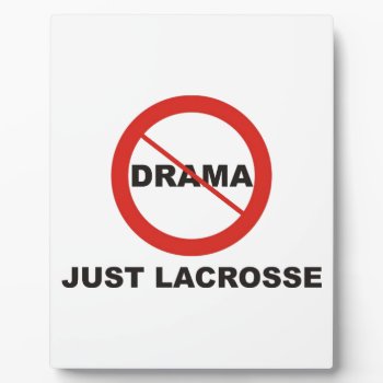 Lacrosse Plaque by PolkaDotTees at Zazzle