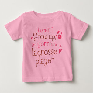 Lacrosse Player (Future) Infant Baby T-Shirt