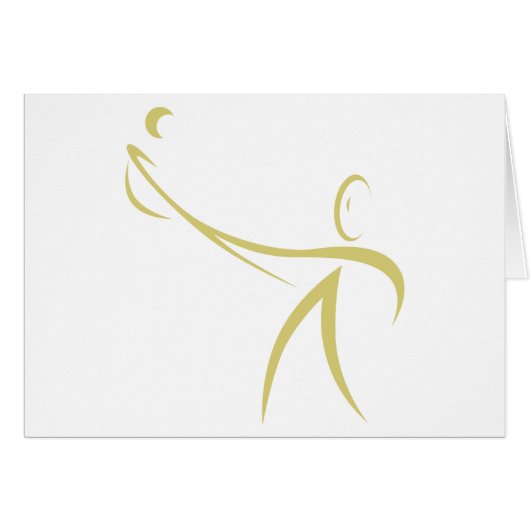 Lacrosse Player Icon Cards (Front Horizontal)
