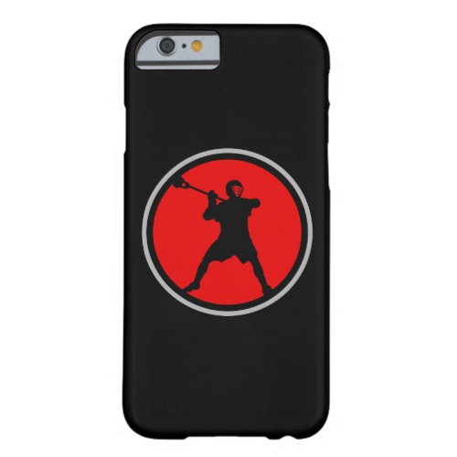 Lacrosse Player iPhone 6 case