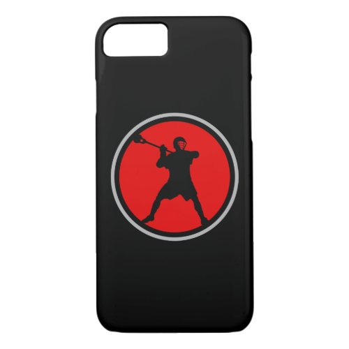 Lacrosse Player iPhone 7 case