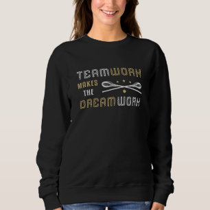 Lacrosse Player Lax Sport Teamwork Funny Gift Sweatshirt