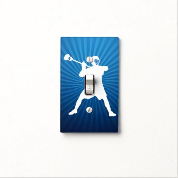Lacrosse Player Light Switch Cover by laxshop at Zazzle