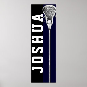 Lacrosse Player  Poster