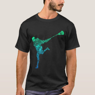Lacrosse Player Youth Men Kids Boys T-Shirt