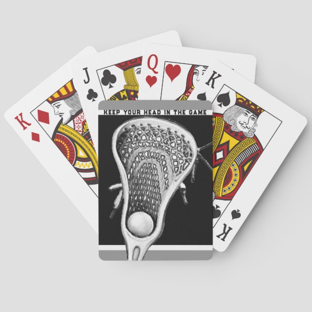 Lacrosse Poker Cards (Back)