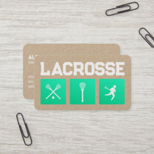 Lacrosse Professional Business Card