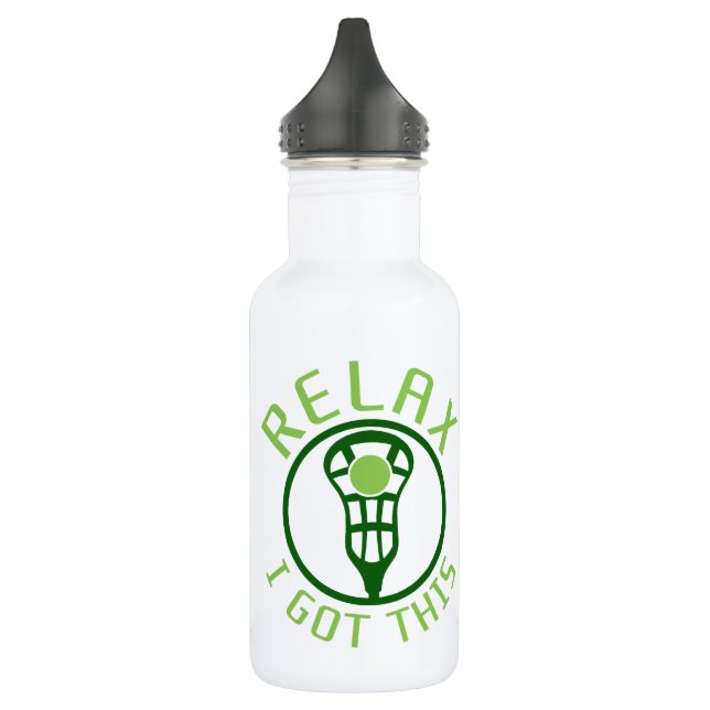 Lacrosse - ReLAX I Got This Stainless Steel Water Bottle (Left)