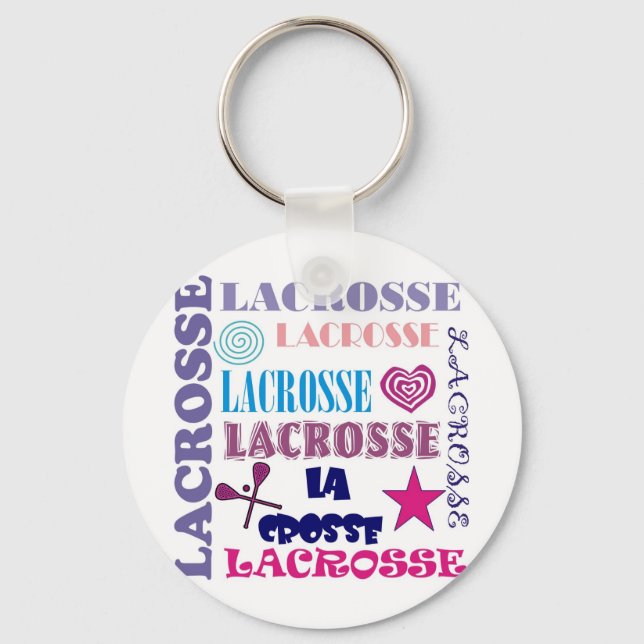 Lacrosse Repeating Keychain (Front)