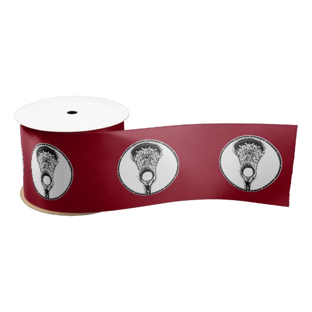Lacrosse Satin Ribbon (Spool)