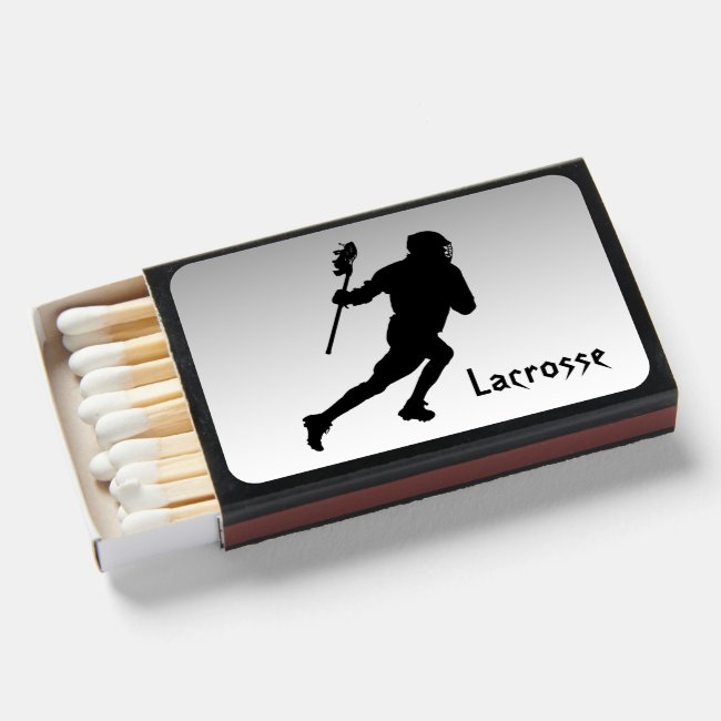 Lacrosse Silver and Black Sports Set of Matches