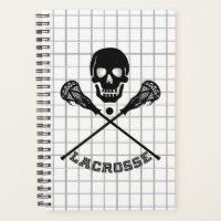 Lacrosse Skull and Sticks Mesh