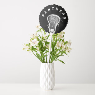 Lacrosse Sports Black Balloon
