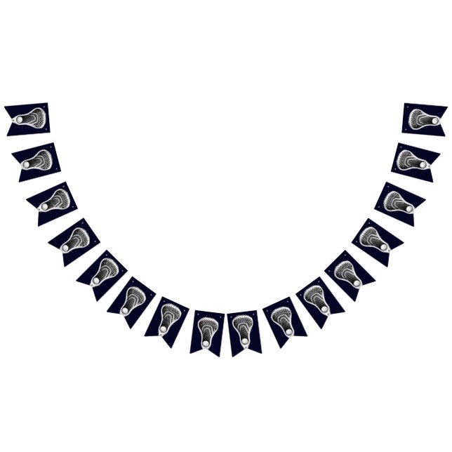 Lacrosse Sports Bunting Flags (All)