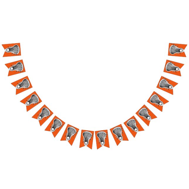 Lacrosse Sports Bunting Flags (All)