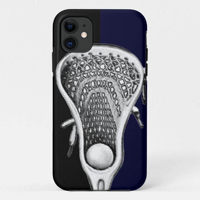 Lacrosse Sports Case-Mate iPhone Case (Back)