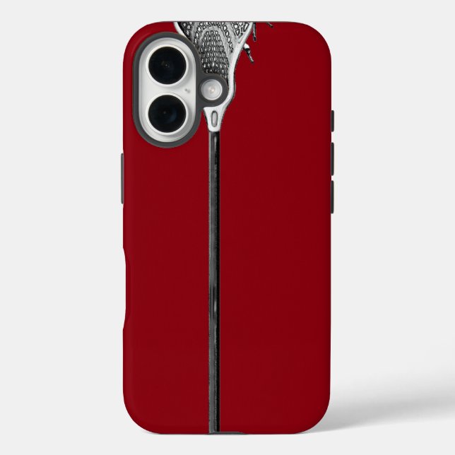 Lacrosse Sports Case-Mate iPhone Case (Back)