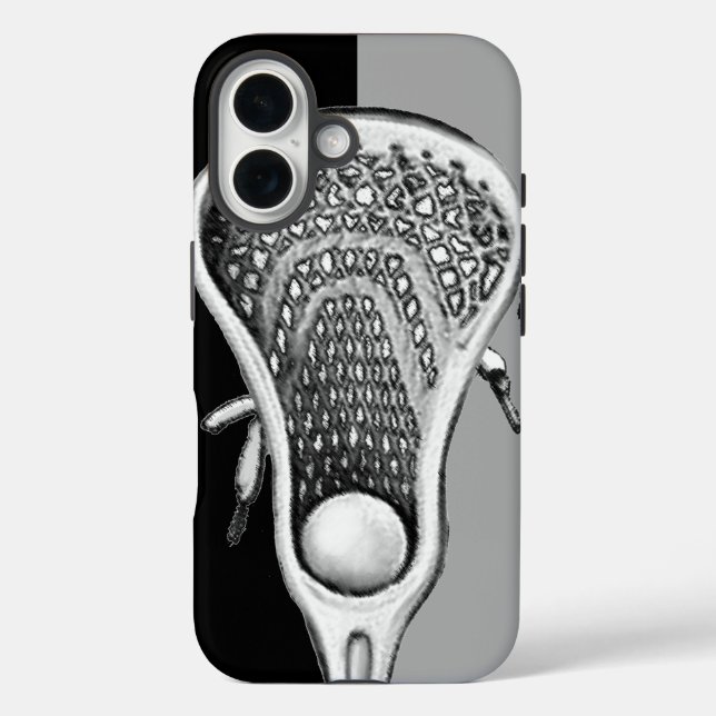 Lacrosse Sports Case-Mate iPhone Case (Back)