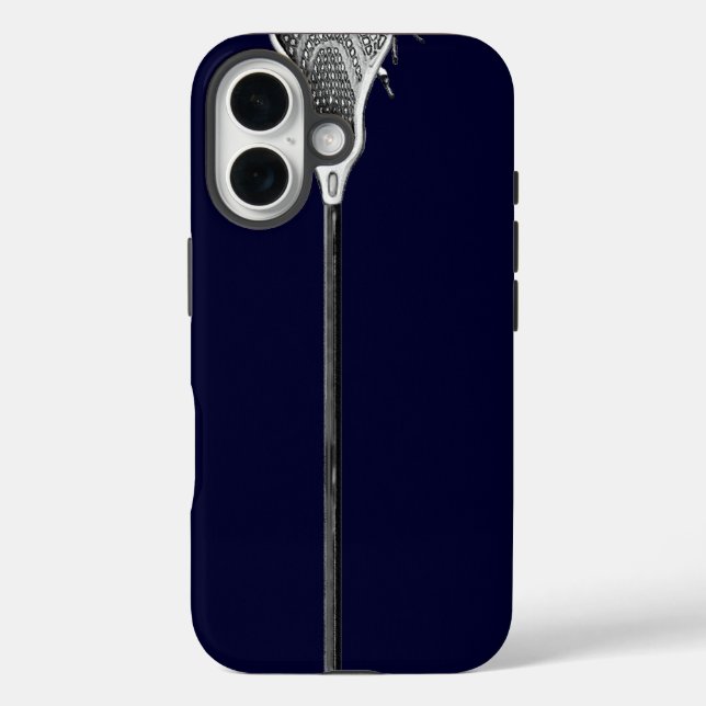 Lacrosse Sports Case-Mate iPhone Case (Back)