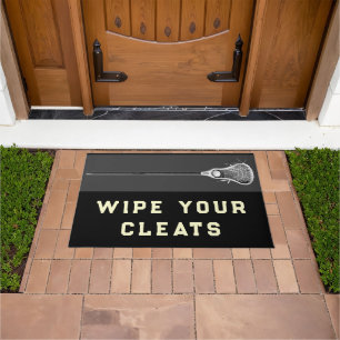 Lacrosse Sports Decor Doormat