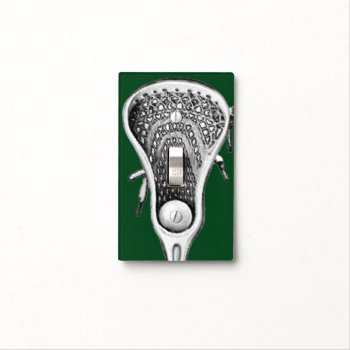 Lacrosse Sports Decor Light Switch Cover by lacrosseshop at Zazzle