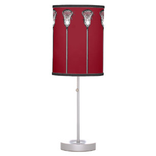 Lacrosse Sports Decor Table Lamp